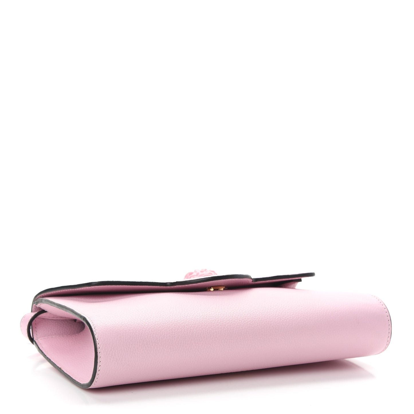 Vitello Medusa Clutch Bag Pink