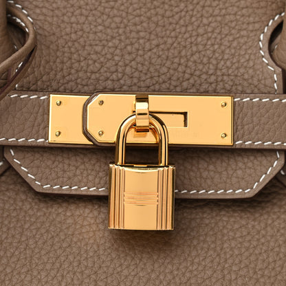 Hermes Togo Birkin 30 Etoupe 8 of 12