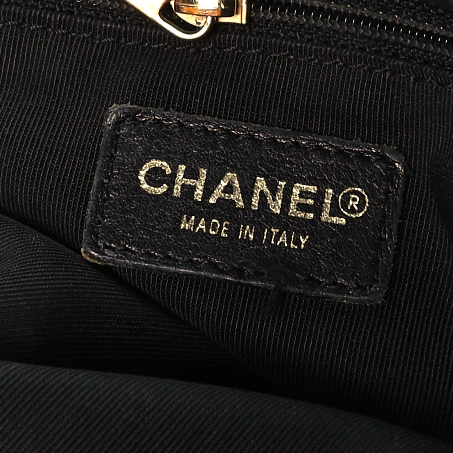 Calfskin Cerf Executive Shopper Tote Black