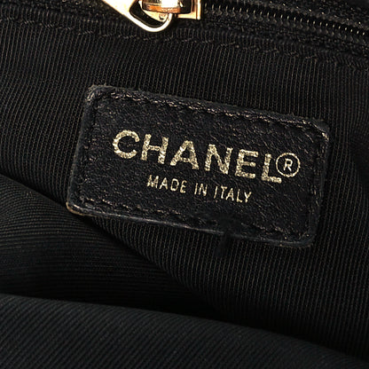 Chanel Calfskin Cerf Executive Shopper Tote Black 6 of 9