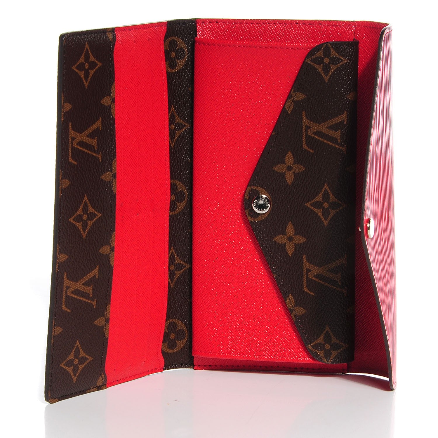 Louis Vuitton Monogram Epi Marie-Lou Long Wallet Coquelicot 5 of 7