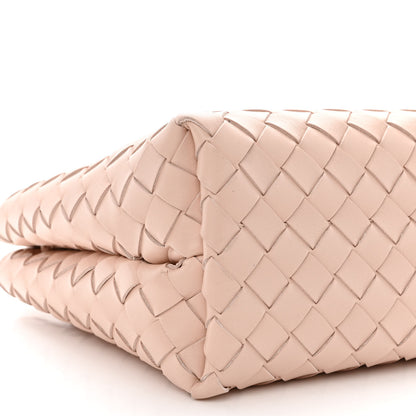 Bottega Veneta Nappa Intrecciato Small Andiamo Shoulder Bag Nude 9 of 10