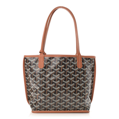 Goyard Goyardine Reversible Mini Anjou Black Gold 3 of 11