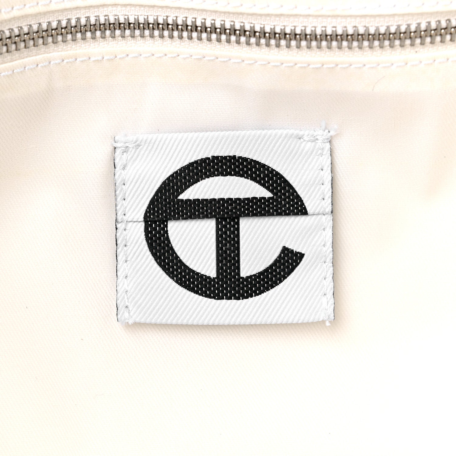 Telfar Vegan Leather Large Shopping Bag White 5 of 15