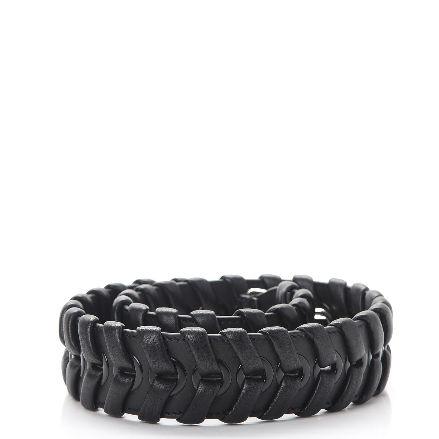 Vitello Dolce Shiny Nappa Lace Up Strap You Black