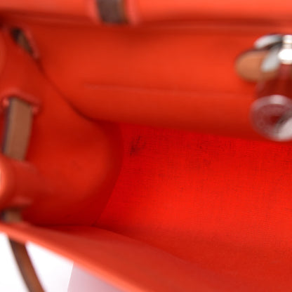 Hermes Vache Hunter Toile Herbag Zip 31 PM Orange 9 of 30