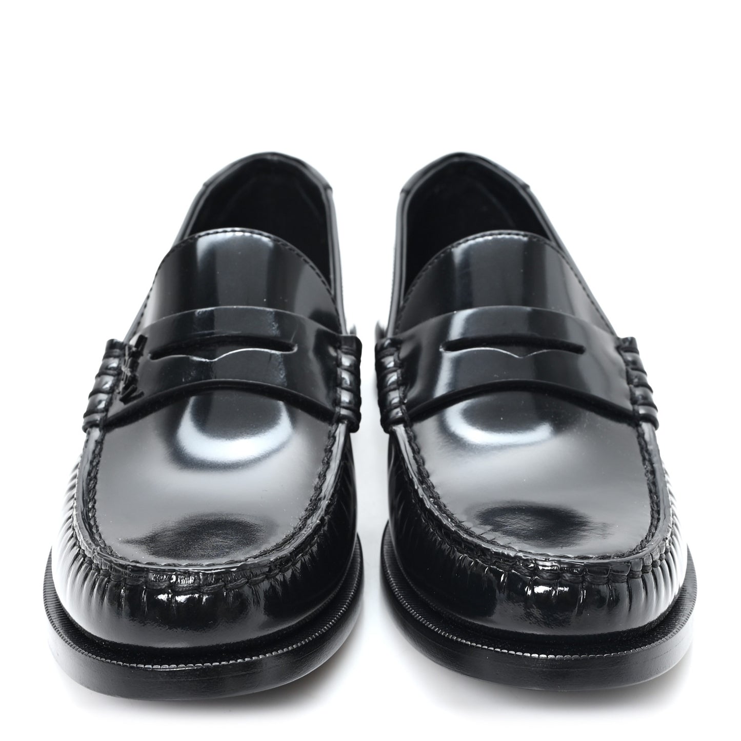 Magnum Lux Calfskin Le Loafer 15 Moccasins 37 Black