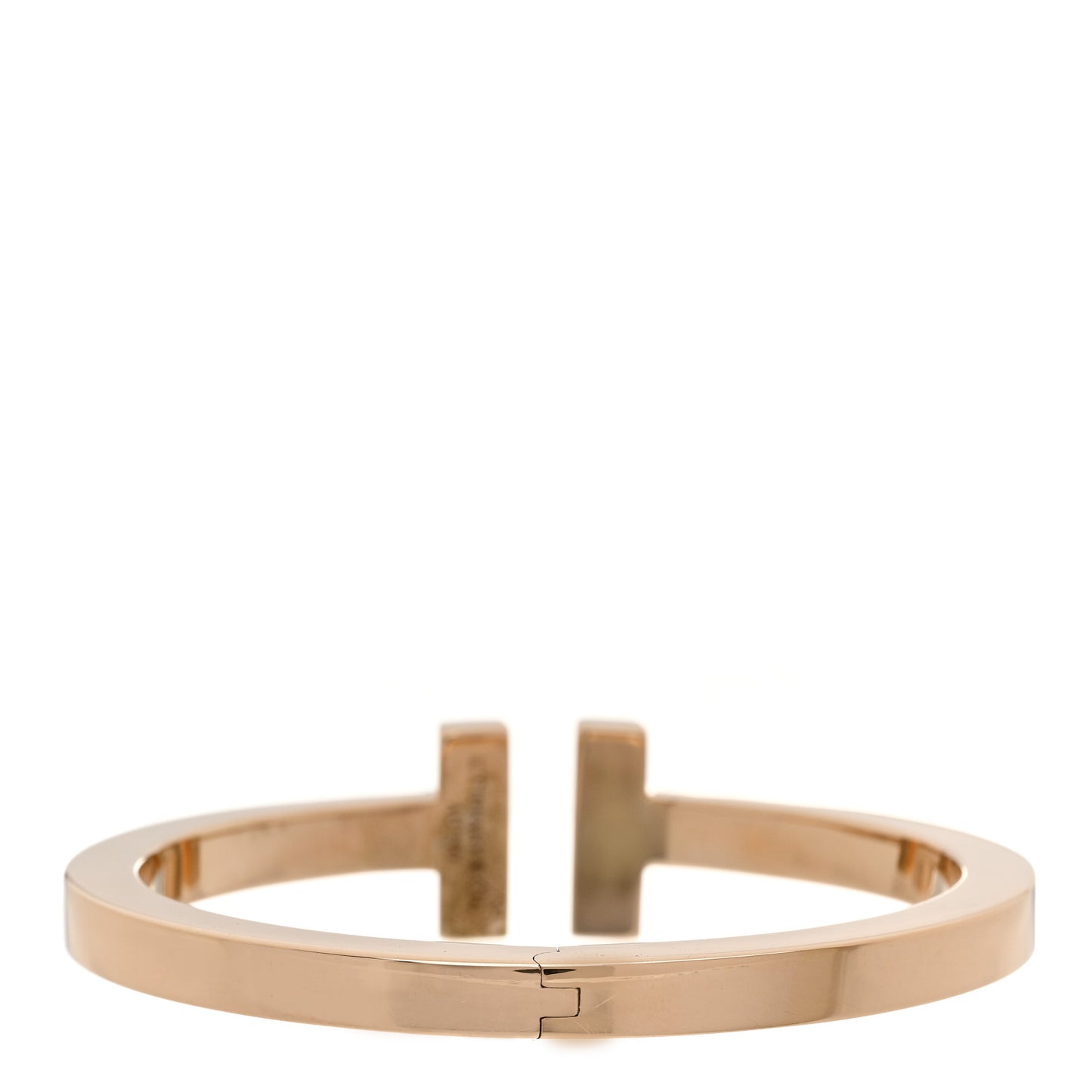 18K Rose Gold T Square Bracelet