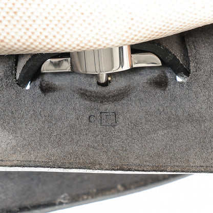 Hermes Toile Calfskin Herbag Zip 39 MM Natural Bleu 7 of 7