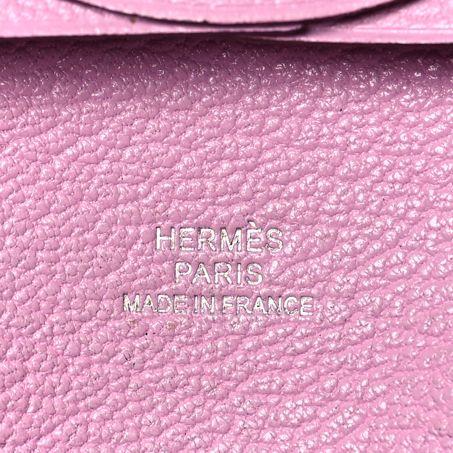 Chevre Mysore Bastia Coin Purse Mauve Sylvestre