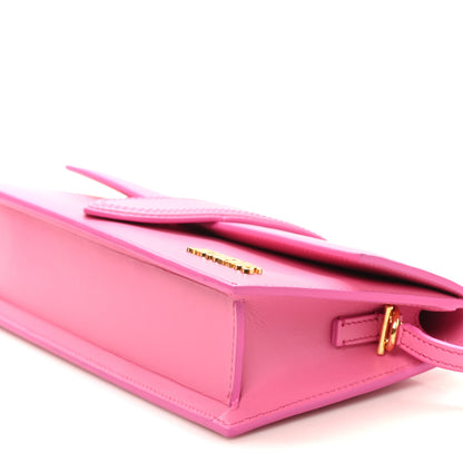 Jacquemus Smooth Calfskin Le Bambino Long Flap Pink 9 of 9