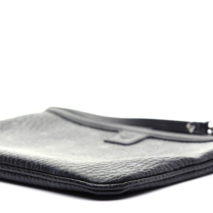 MCM Visetos Stark Wristlet Pouch Black 7 of 12