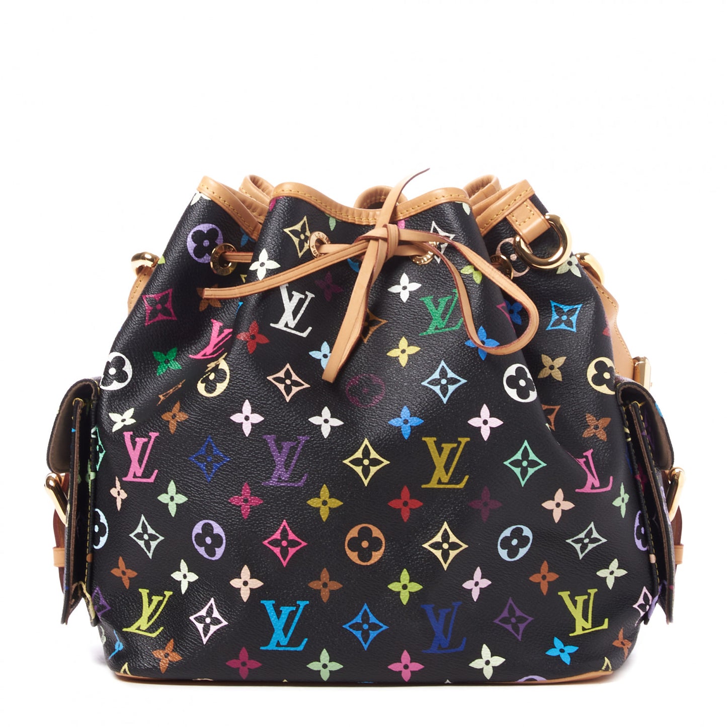 Monogram Multicolor Petit Noe Black