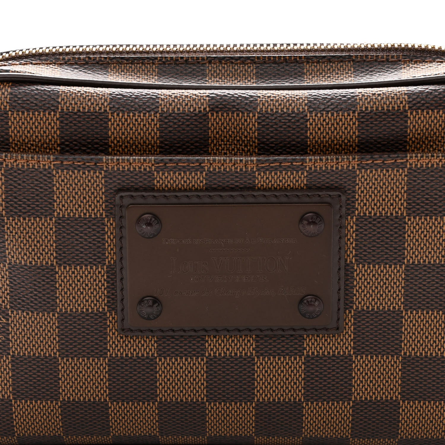 Louis Vuitton Damier Ebene Brooklyn Bum Bag 7 of 9