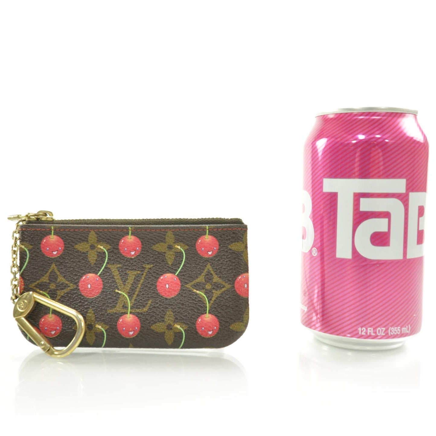 Monogram Cerises Key Pouch