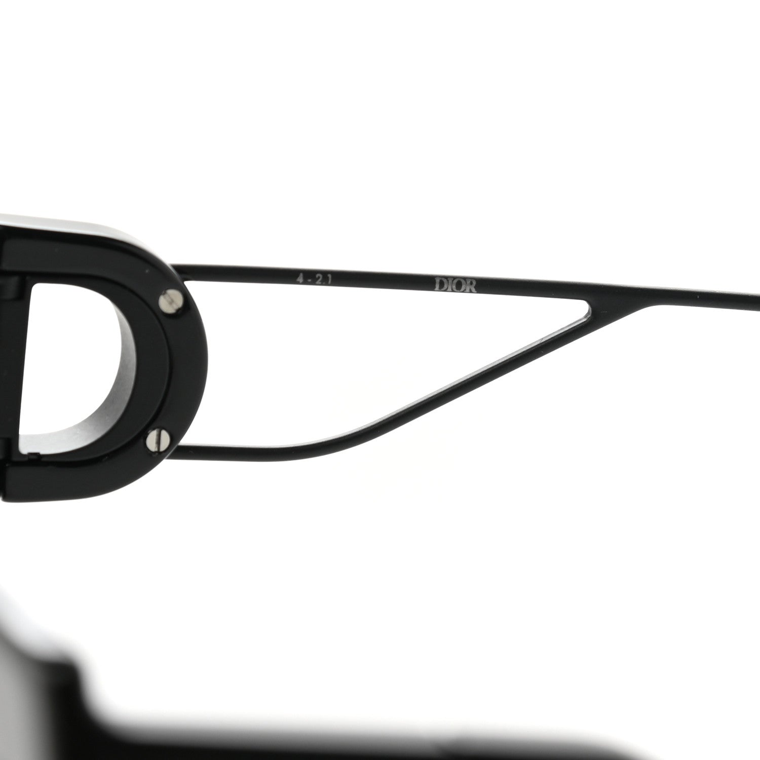 Christian Dior Square 30 Montaigne Sunglasses Black 6 of 8