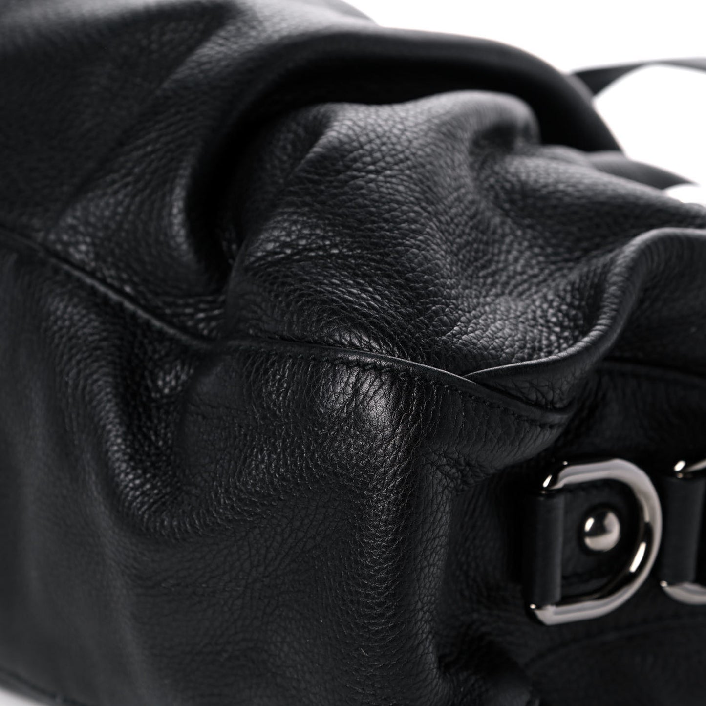 Calfskin Medium Icon Bit Boston Black