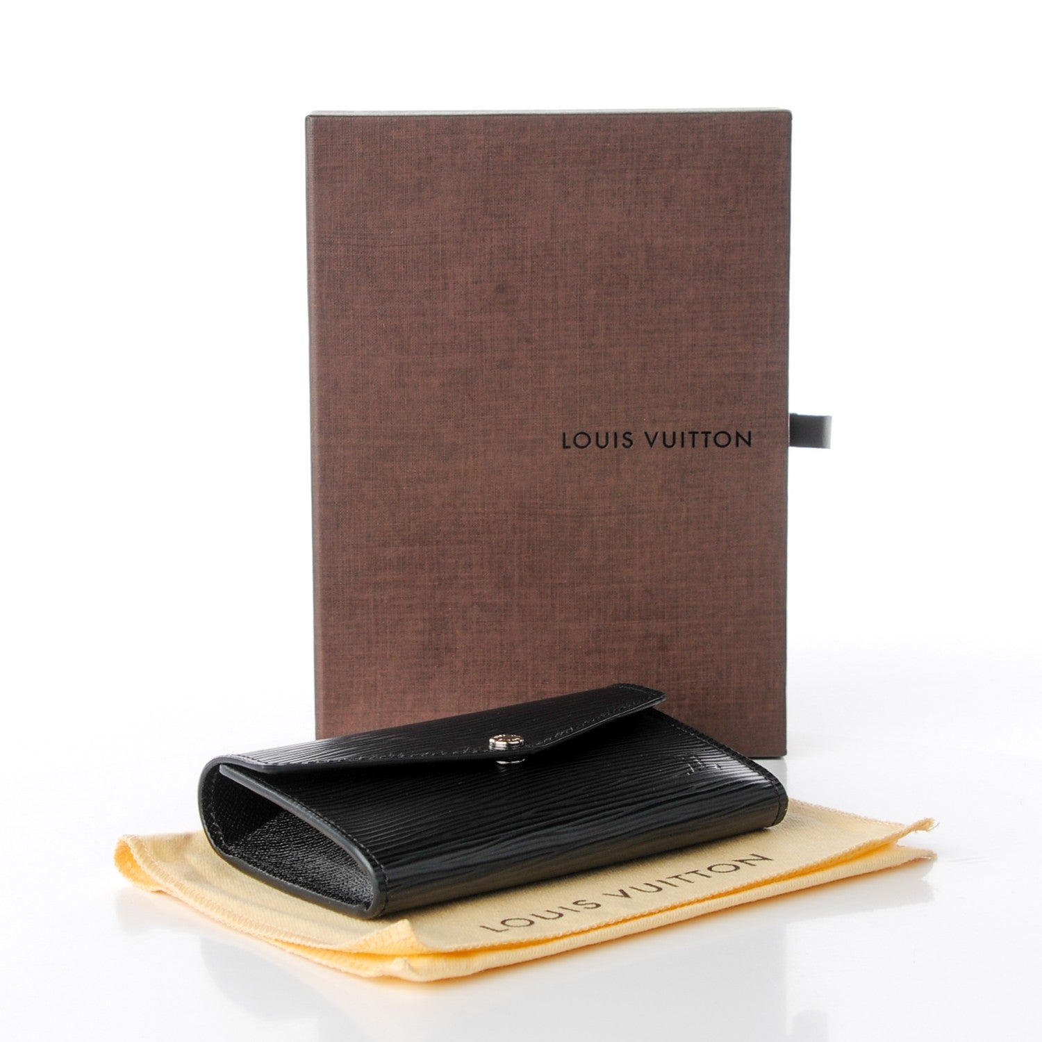 Louis Vuitton Epi Key Pouch Black 4 of 7