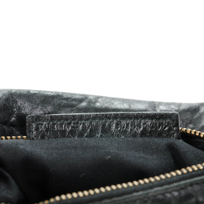 Balenciaga Agneau Classic Hardware M Porte-Monnaie Coin Purse Black 6 of 7