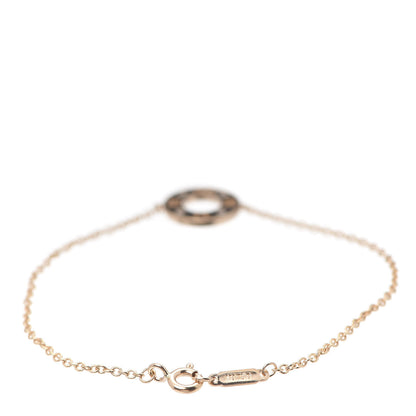 Tiffany 18K Rose Gold Diamond Atlas Pierced Bracelet 3 of 5