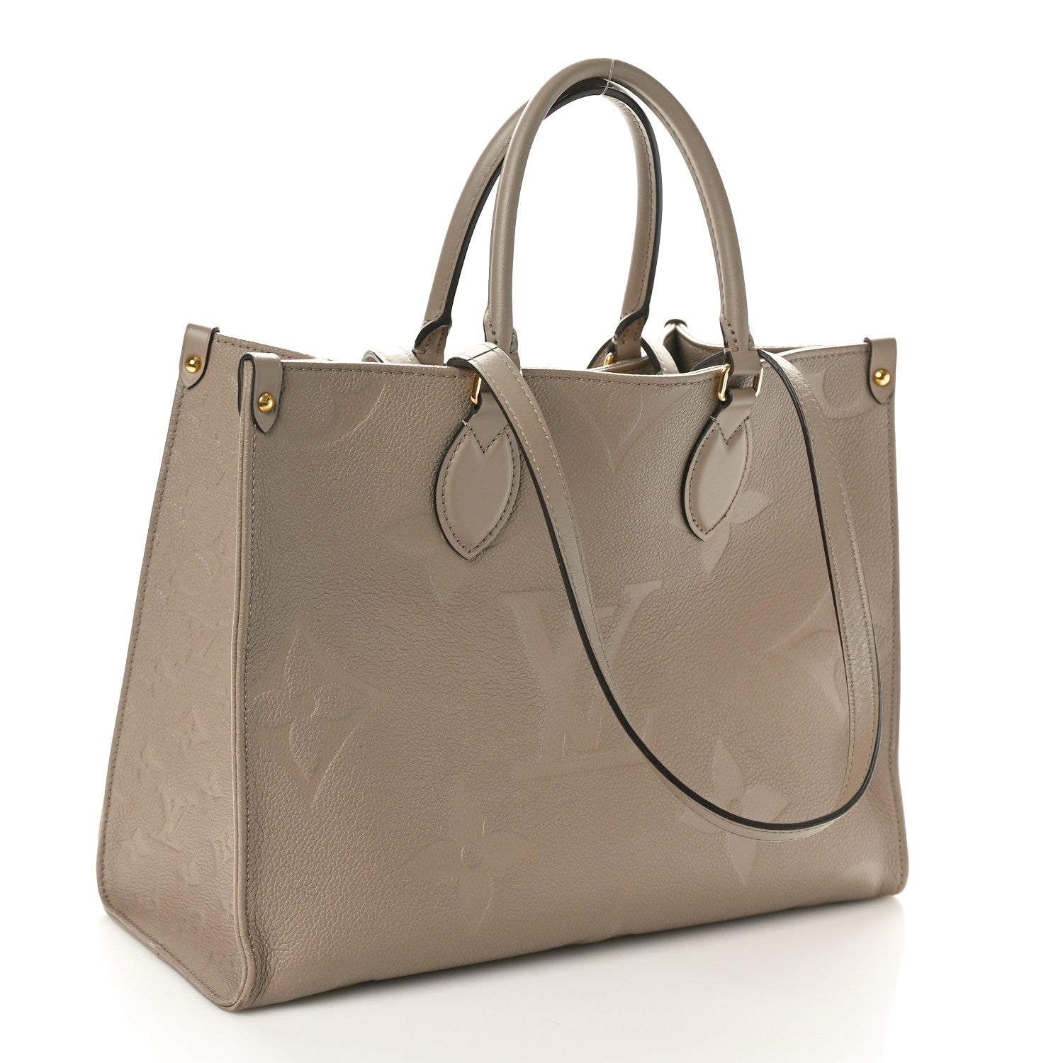 Louis Vuitton Empreinte Monogram Giant Onthego MM Tourterelle 3 of 9