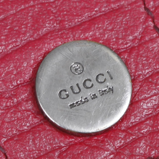 GG Plus Monogram Ladies GG Continental Wallet Red