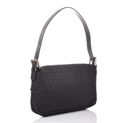 Fendi Zucchino Baguette Black 3 of 6