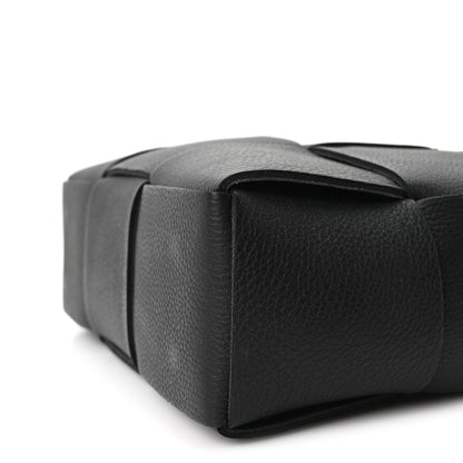 Bottega Veneta Grained Calfskin Maxi Intrecciato Mini Arco Tote Black 9 of 9