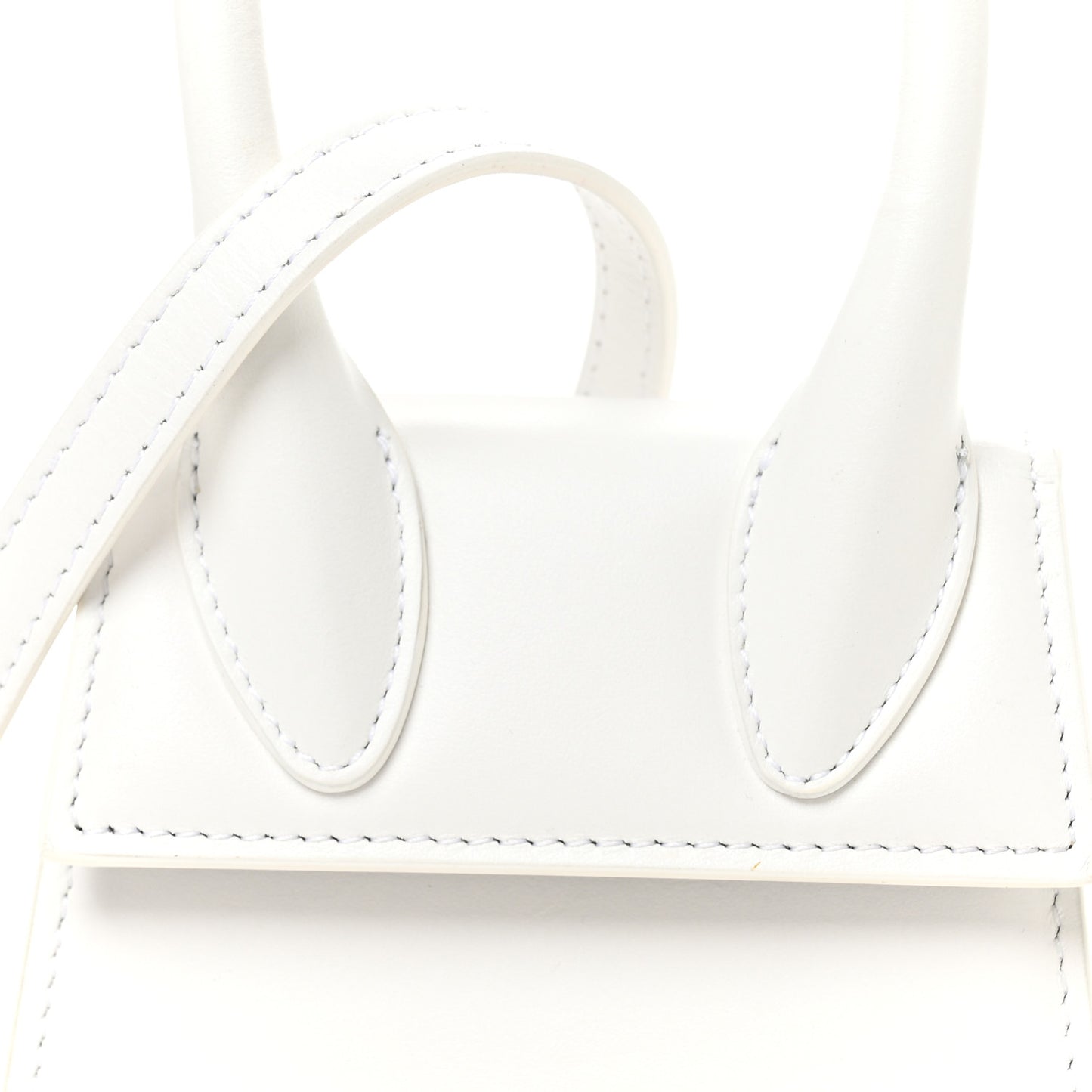 Smooth Calfskin Le Chiquito White