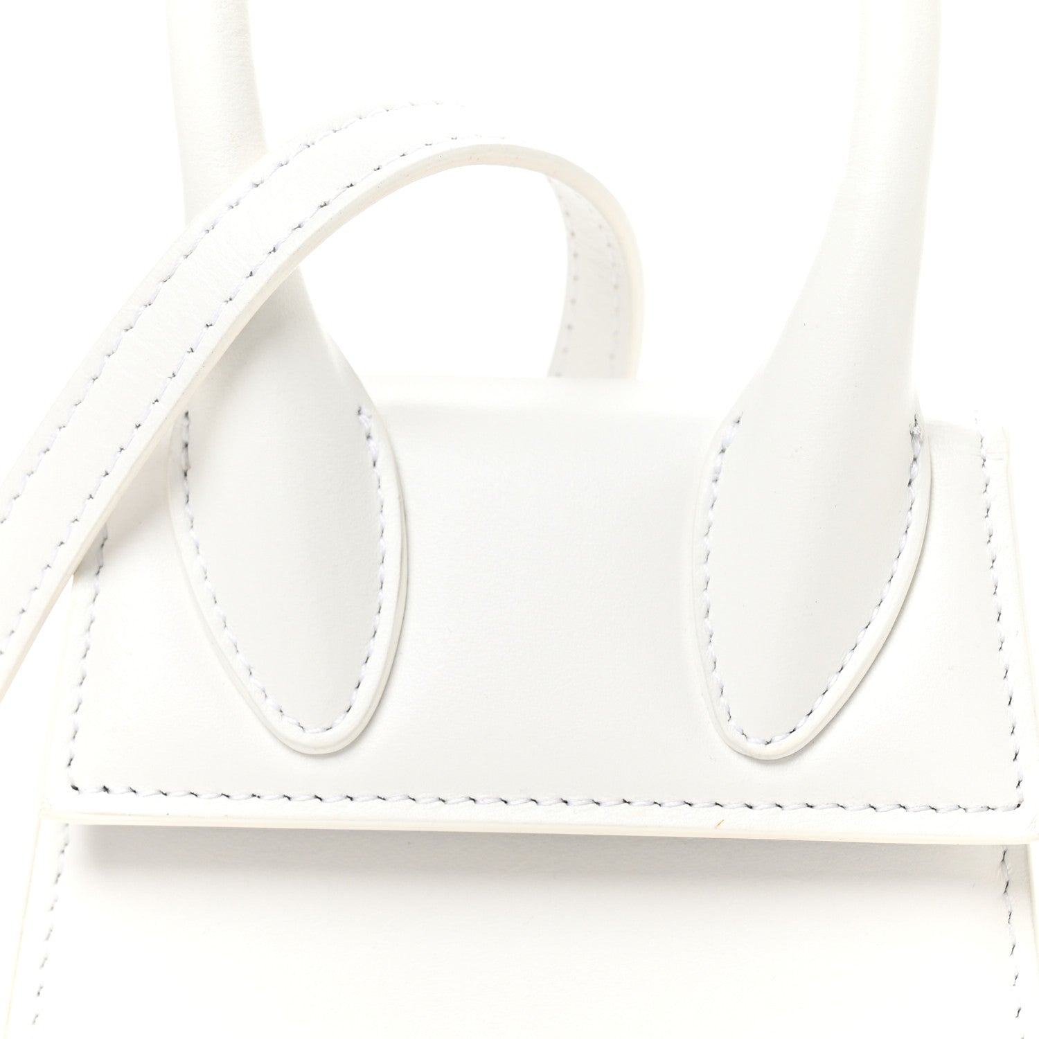 Jacquemus Smooth Calfskin Le Chiquito White 7 of 9