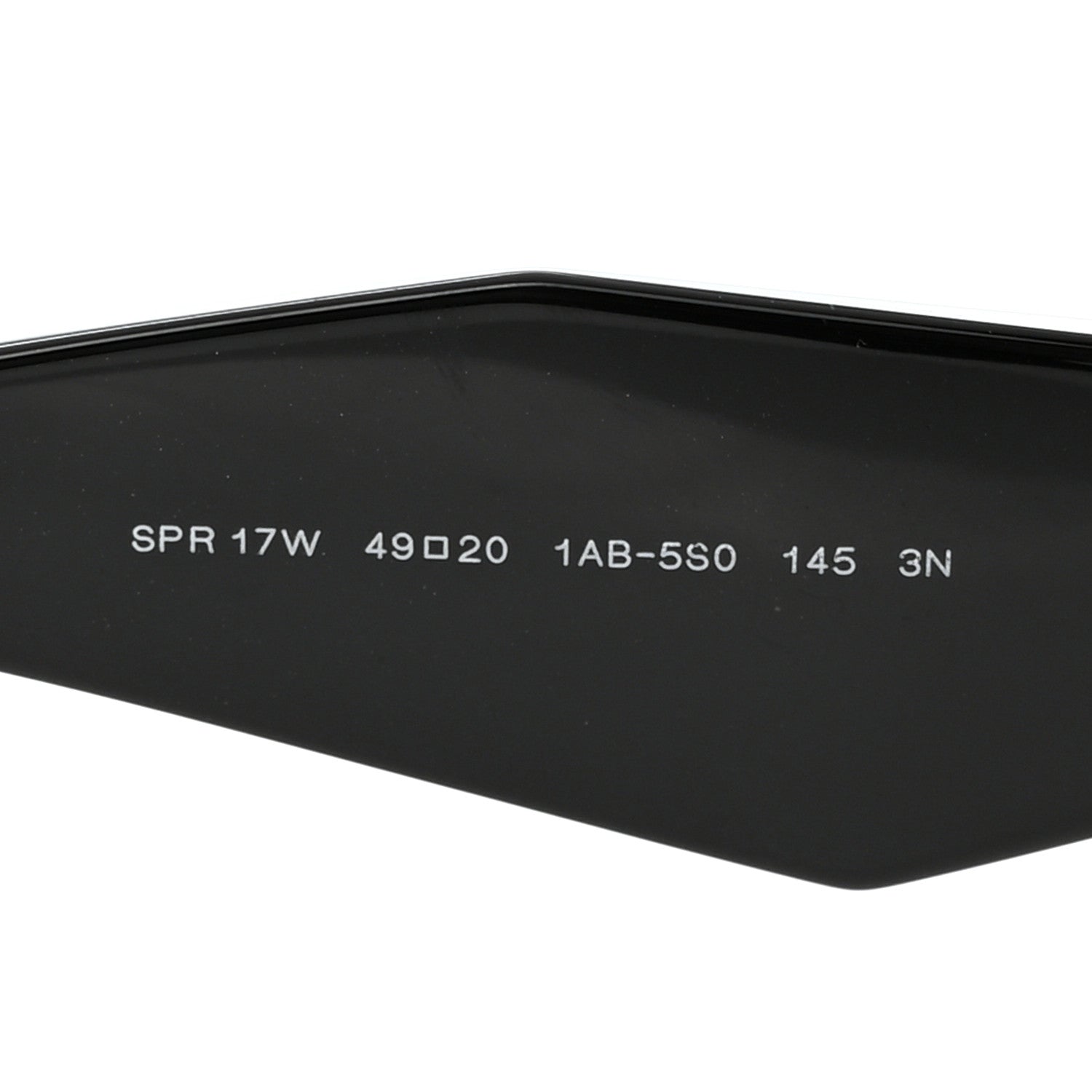 Prada Acetate Symbole Sunglasses SPR 17W Black 5 of 11