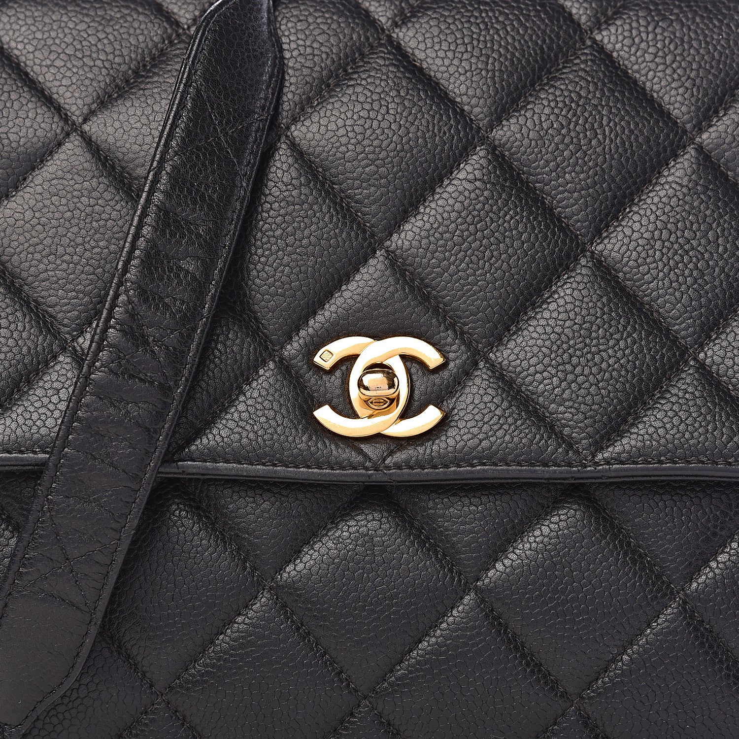 Chanel Caviar Quilted Small Single Flap Black 11 of 11