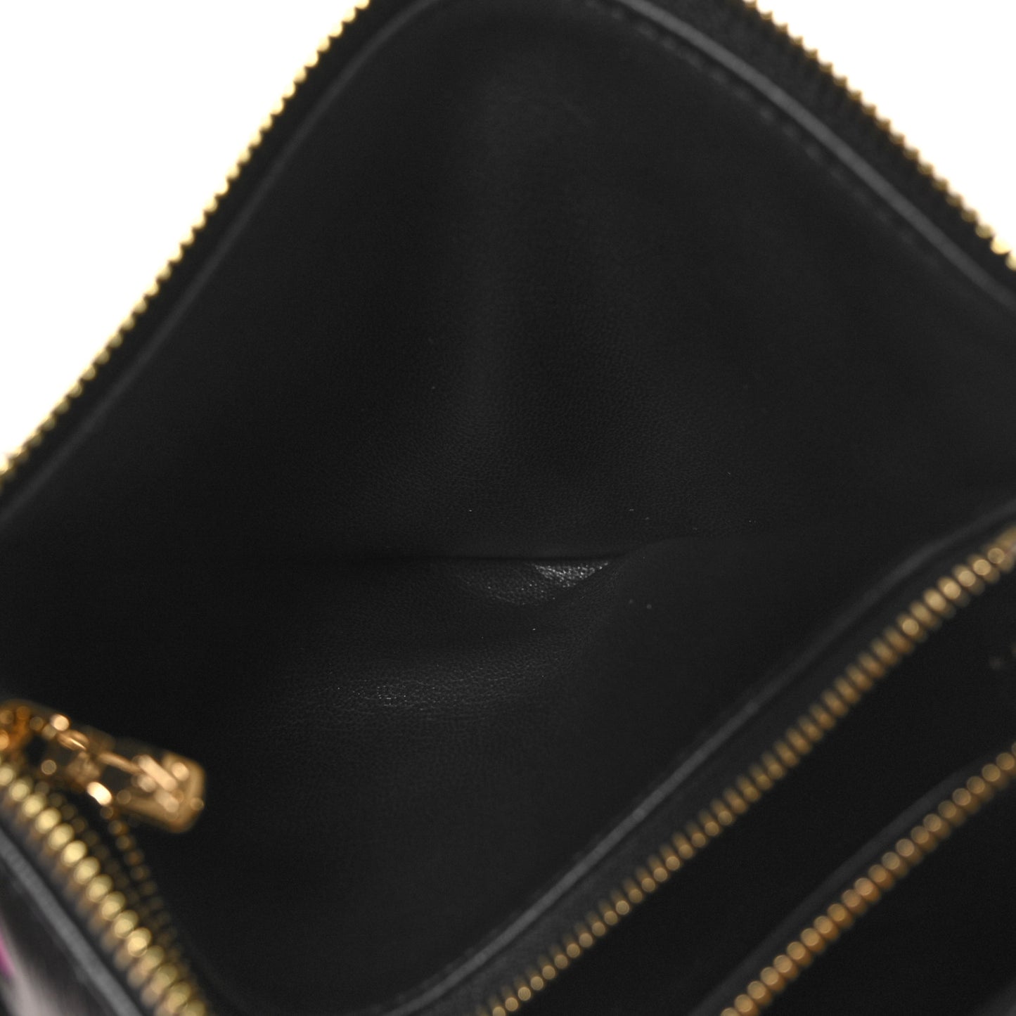 LV X TM Lambskin Embossed Monogram Coussin BB Black Multicolor