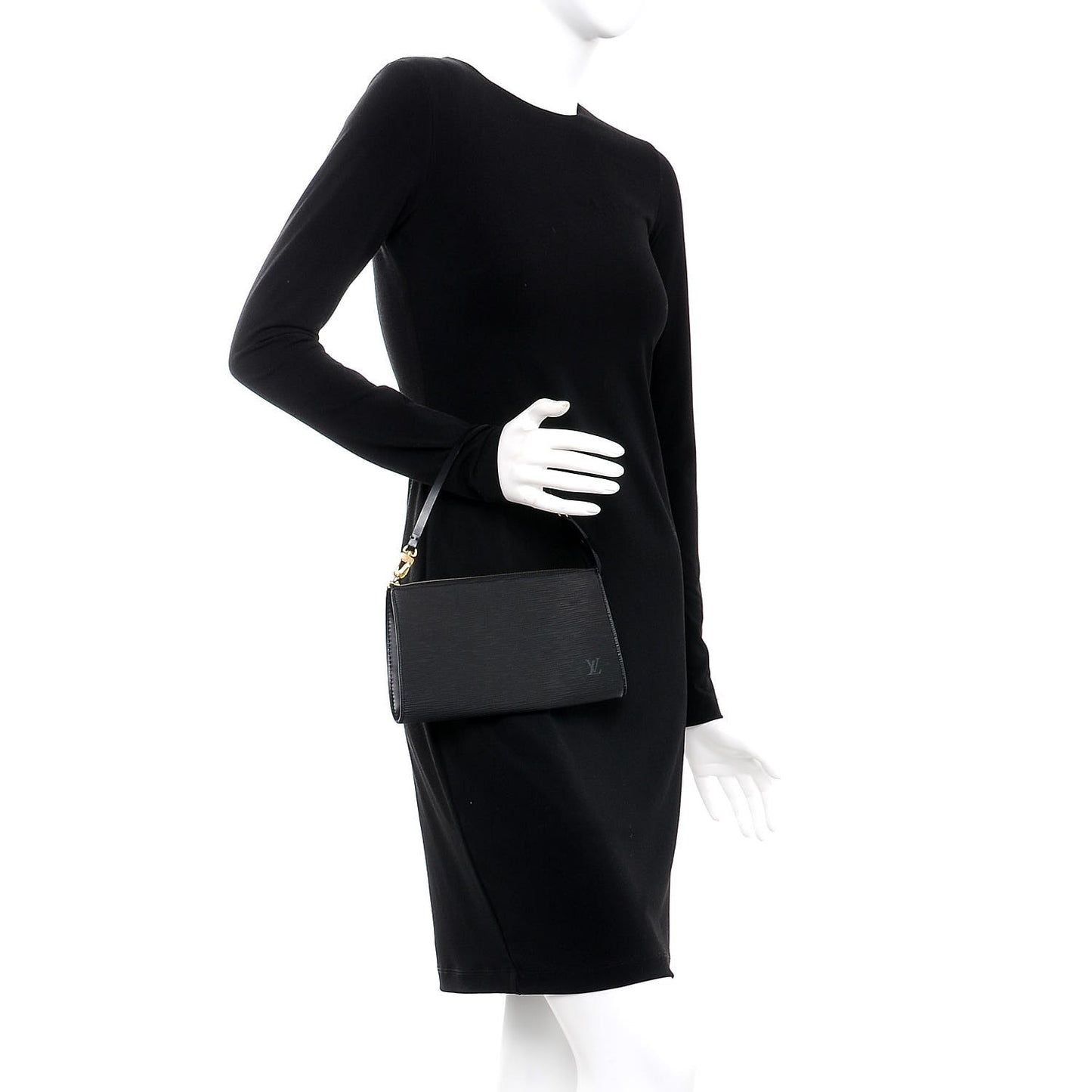 Epi Pochette Accessories 24 Black