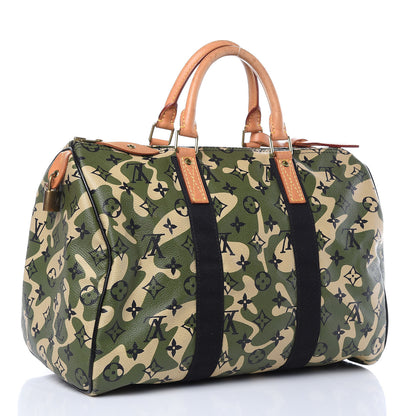Louis Vuitton Monogramouflage Speedy 35 3 of 20