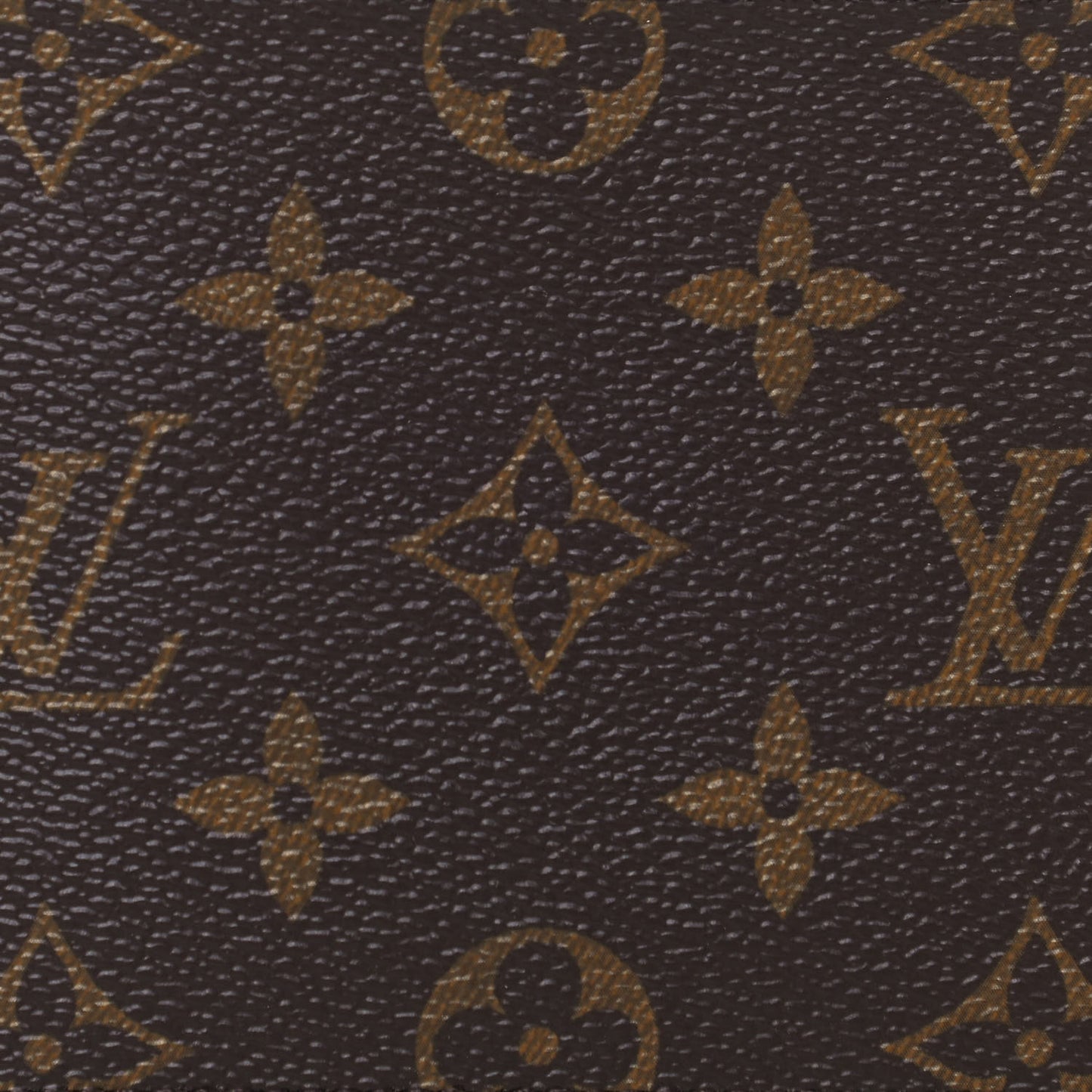 Monogram Felicie Chain Wallet Zippered Insert Fuchsia