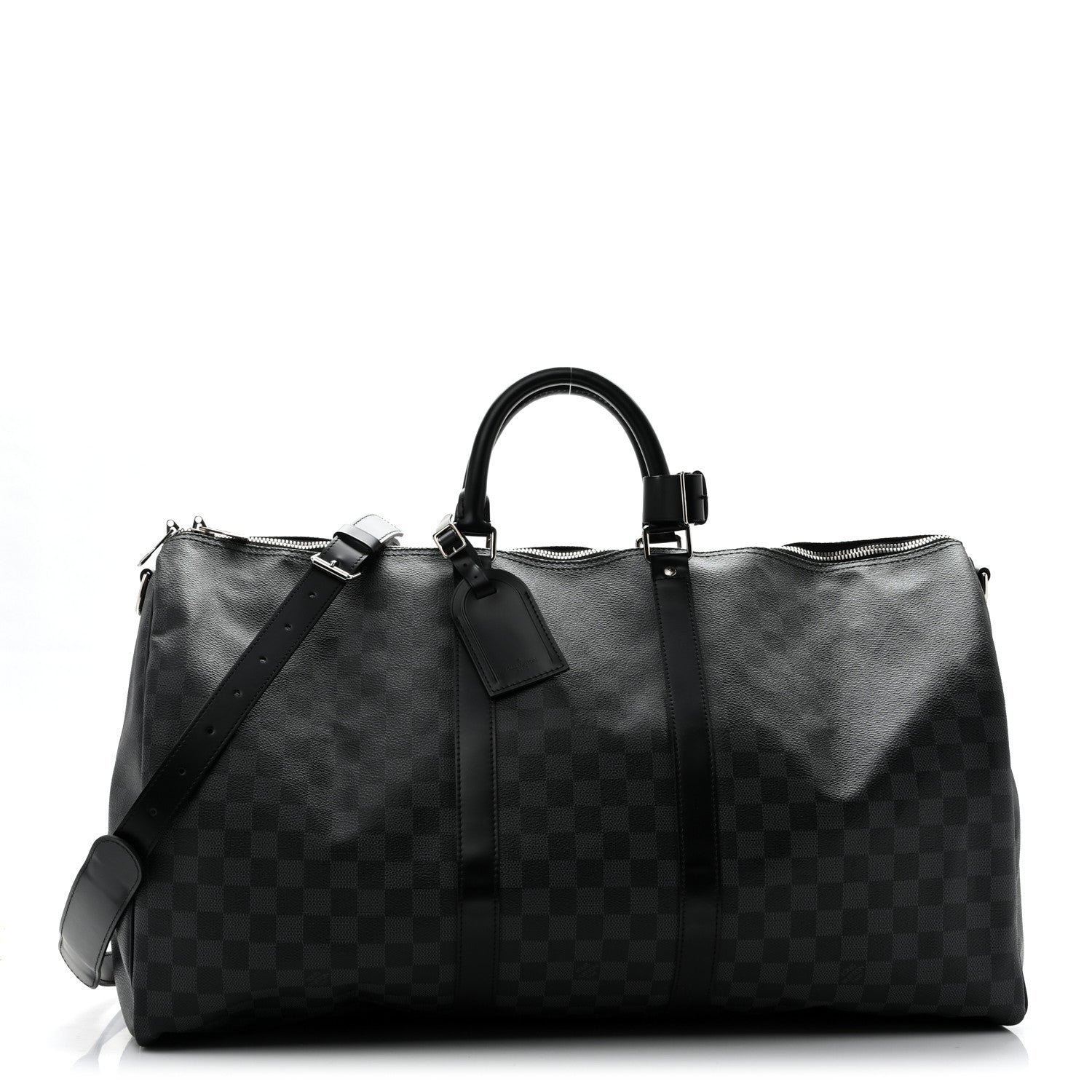 Louis Vuitton Damier Graphite Keepall Bandouliere 55 1 of 12