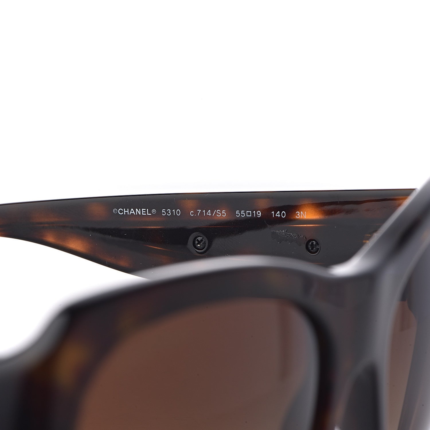 Chanel CC Square Sunglasses 5310 Tortoise 5 of 9
