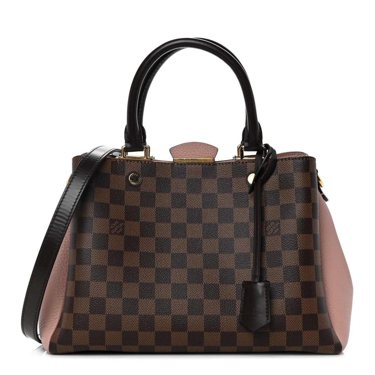 Damier Ebene Cuir Taurillon Brittany Magnolia