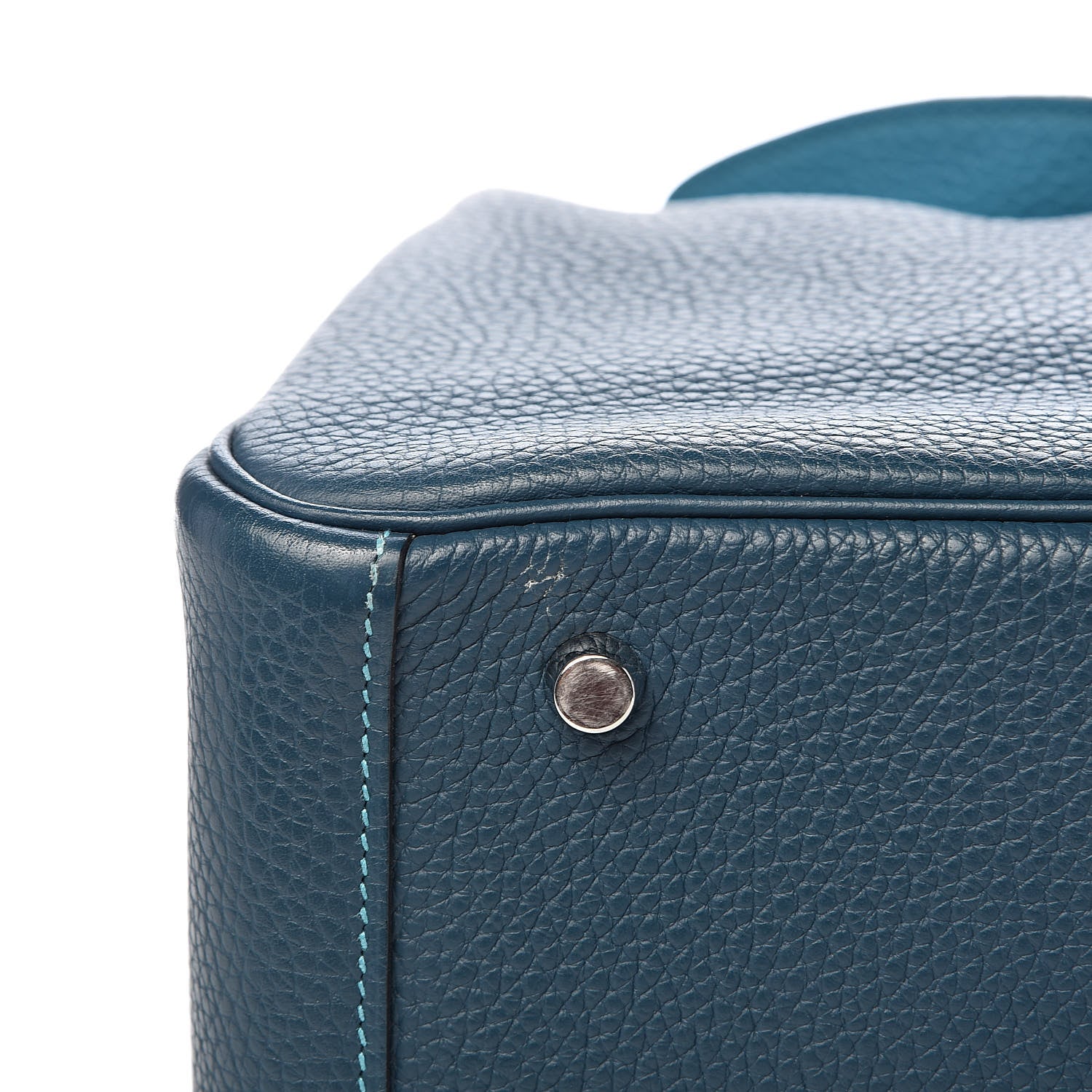 Hermes Taurillon Clemence Lindy 30 Colvert Turquoise 11 of 11