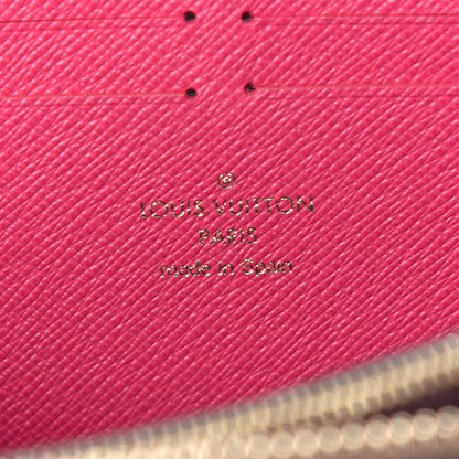 Louis Vuitton Monogram Clemence Wallet Hot Pink 6 of 8