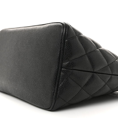 Chanel Caviar Quilted Medallion Tote Black 10 of 12