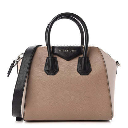 Givenchy Sugar Goatskin Mini Tri-Color Antigona Linen 1 of 10