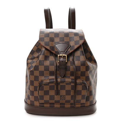 Louis Vuitton Damier Ebene Montsouris MM Backpack 1 of 10