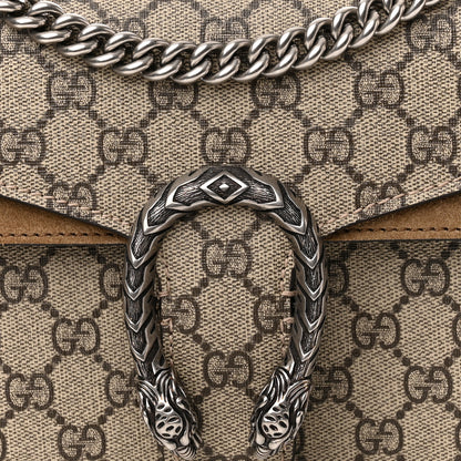 Gucci GG Supreme Monogram Small Dionysus Shoulder Bag Taupe 8 of 14