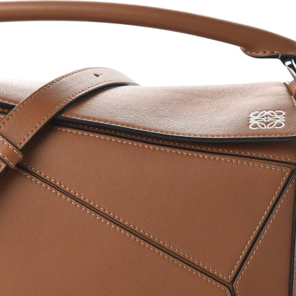 Loewe Calfskin Small Puzzle Bag Tan 9 of 10