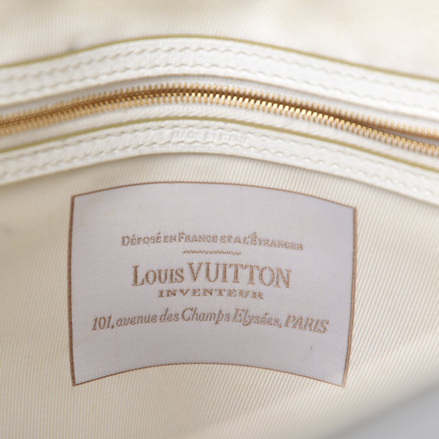 Louis Vuitton Monogram Sabbia Cabas MM White 9 of 11