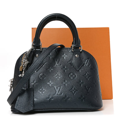 Louis Vuitton Metallic Empreinte Alma BB Shimmery Ink 10 of 10