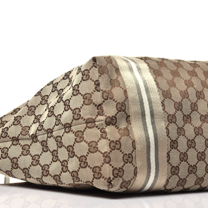Gucci Monogram Web Large Jolie Tote Yellow 8 of 9