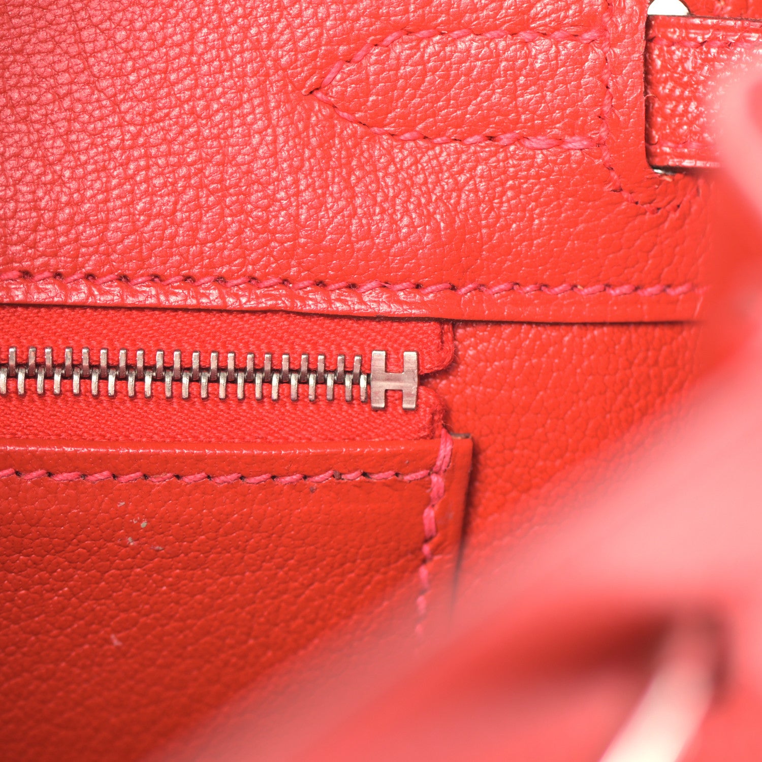 Hermes Chevre Mysore Birkin 25 Rouge Vif 20 of 42
